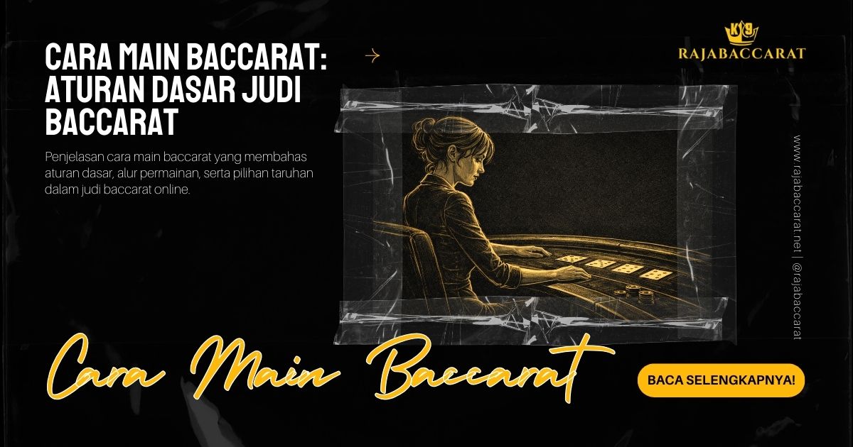 Aturan Dasar Baccarat Lengkap: Hal yang Wajib Dipahami Sebelum Bermain