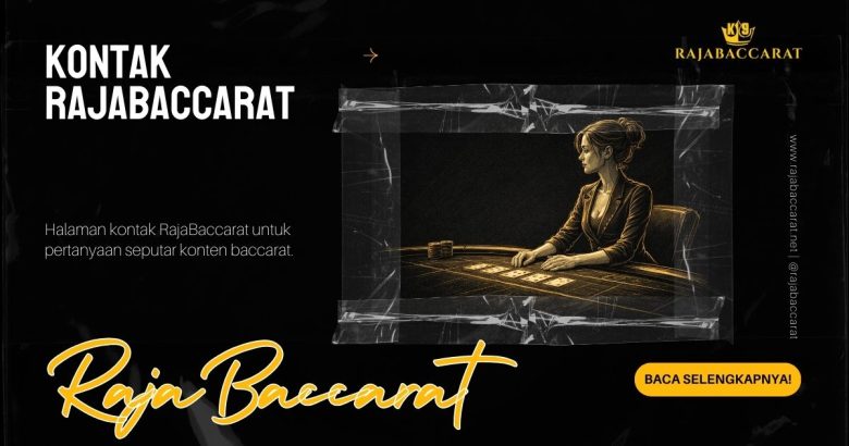 Ilustrasi halaman kontak RajaBaccarat