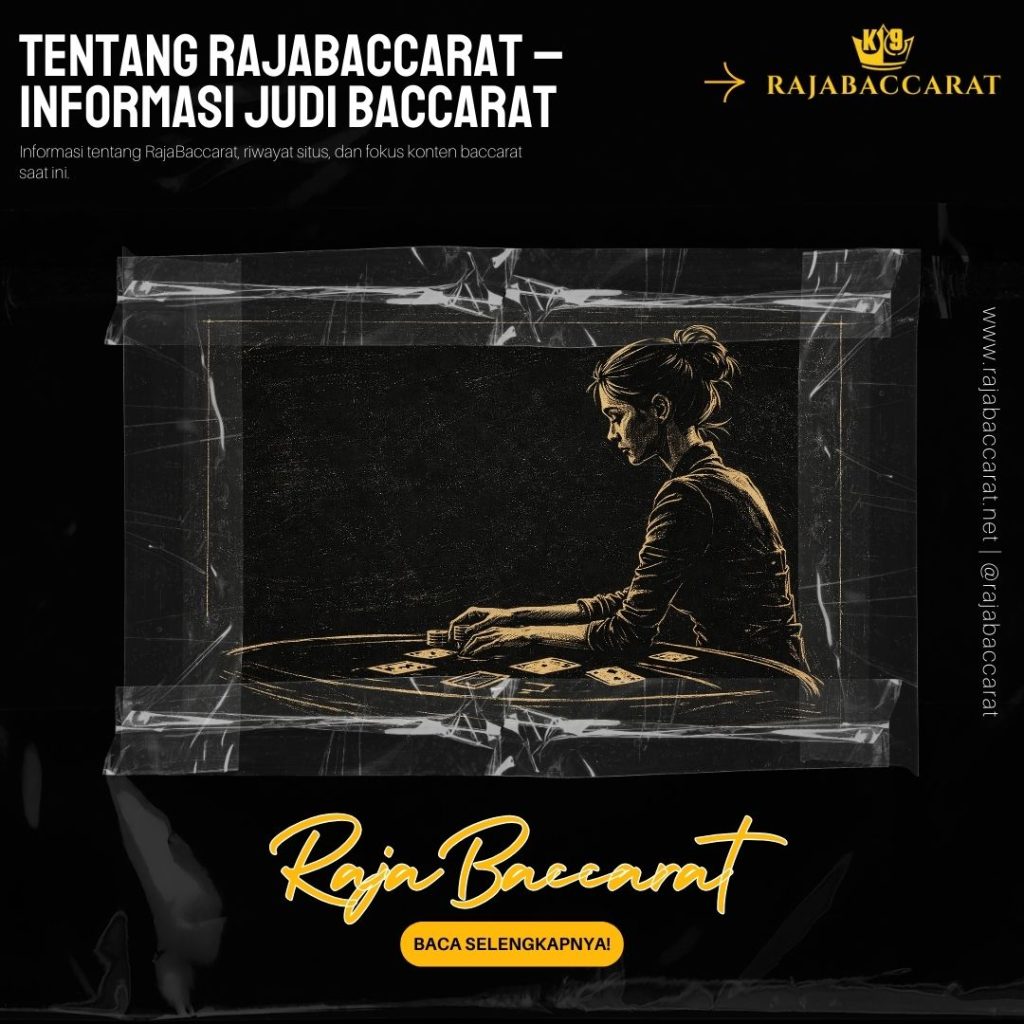 Ilustrasi identitas tentang RajaBaccarat